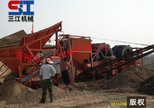 篩沙、洗沙生產(chǎn)線