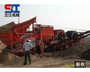 篩沙、洗沙生產(chǎn)線